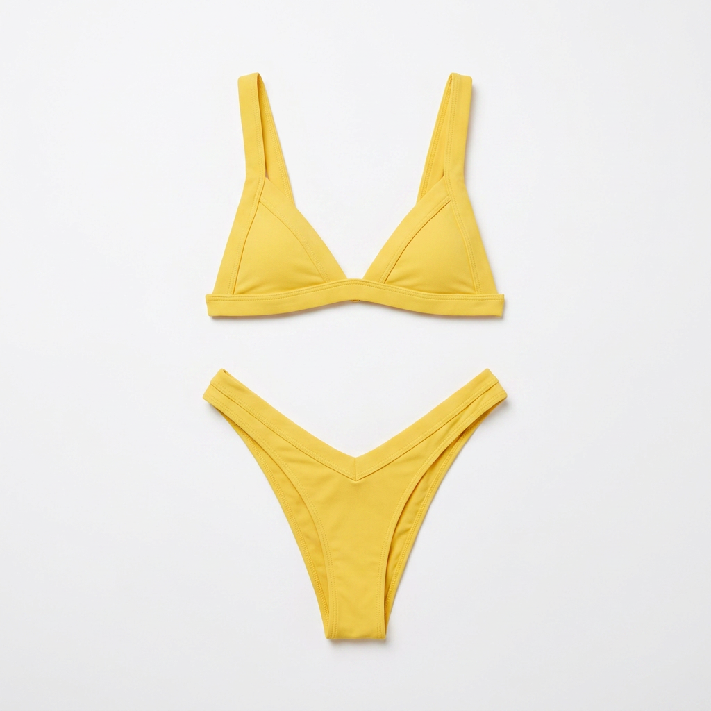 Biquíni Benagil Amarelo Torrado